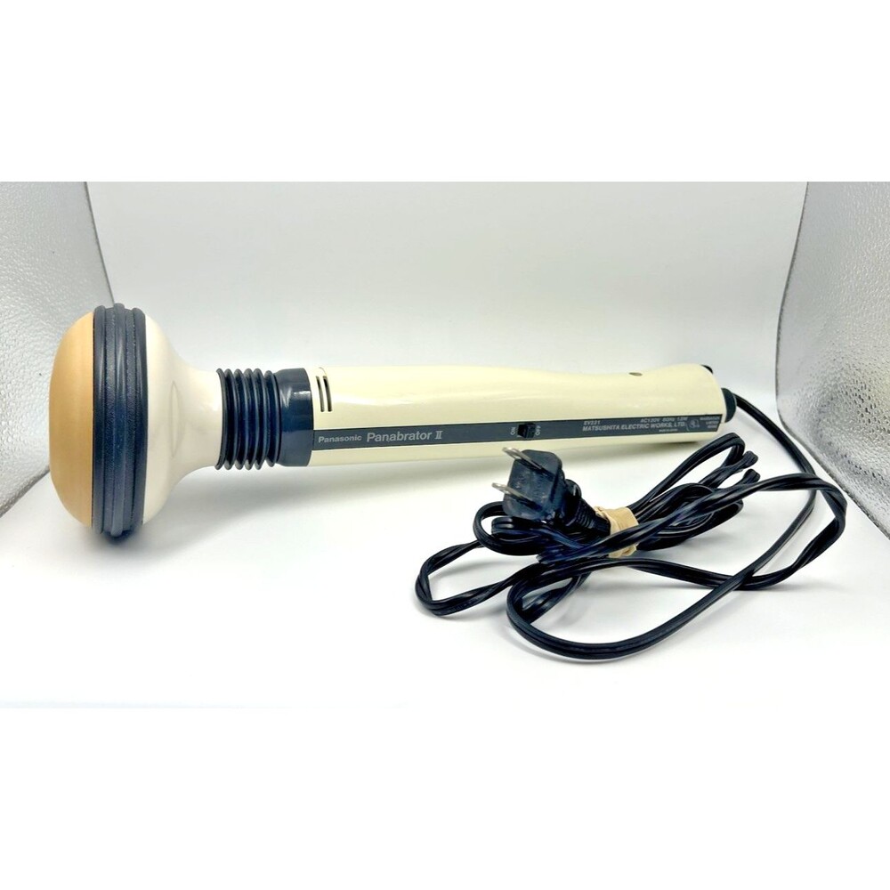 Panasonic Panabrator II EV221 Handheld Electric Massager Vintage Japan Tested